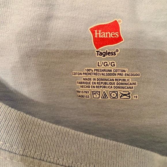 👢"I'm a Country Girl..." Baby Blue Tee size Large - Picture 6 of 6